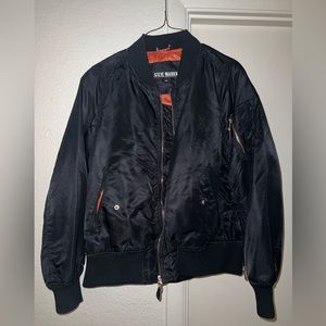 Black Steve Madden Bomber Jacket